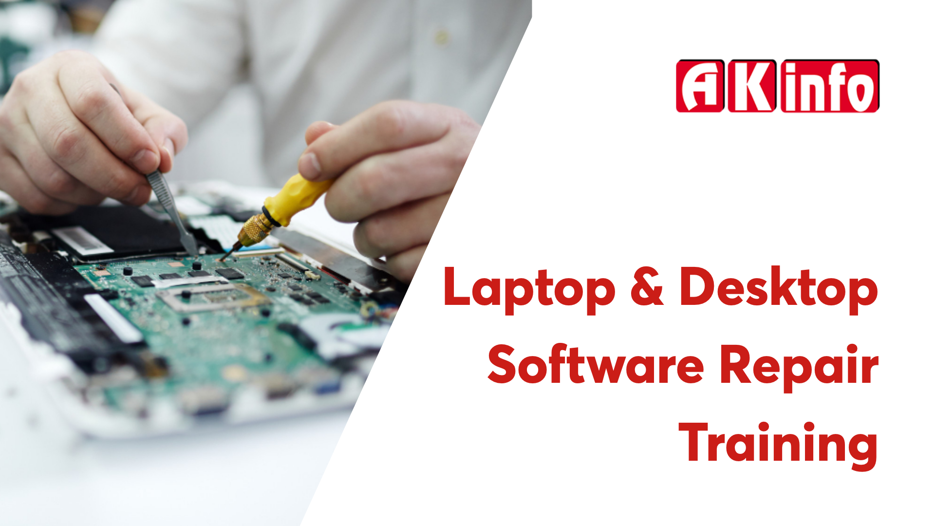 Laptop & Desktop Software Repair Training